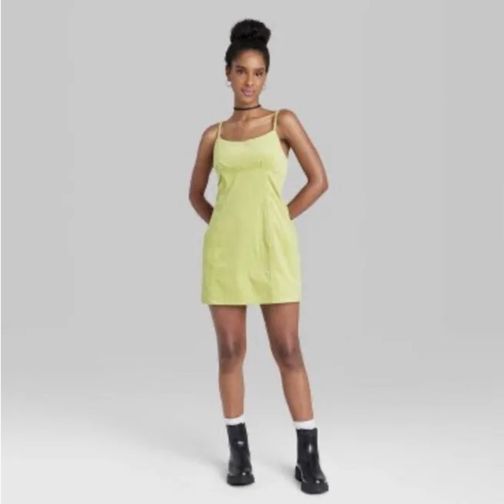 Wild Fable Green Corduroy Dress